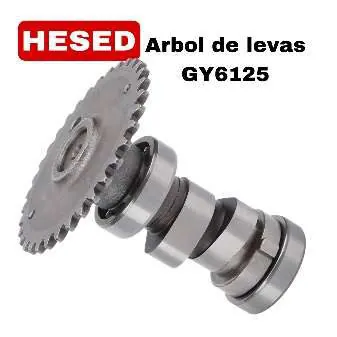 GY6 125 ÁRBOL DE LEVAS 34T LONGITUD: 77,5 MM