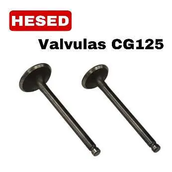 CG125 VÁLVULA DE ADMISIÓN Y ESCAPE