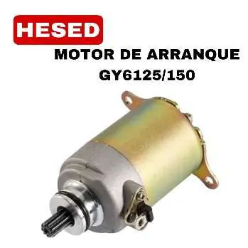GY6 150 MOTOR DE ARRANQUE 9T EN EL SENTIDO DE LAS AGUJAS DEL RELOJ