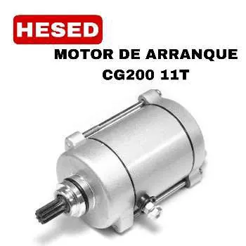 MOTOR DE ARRANQUE CG200 11T