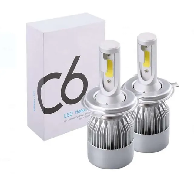 LED H4 30000 LUMENES C6(18W)