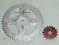 SPROCKET (DEL+TRA) 428H- 50/17TH XM200GY-B