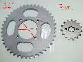 SPROCKET (DEL+TRA) 428H- 45/15TH YBR125/ETWQ125/ROADSTER