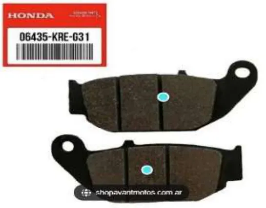 PASTILLAS CB 190 TRASERAS