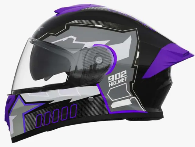 CASCO HESED MORADO TALLA M/L/XL