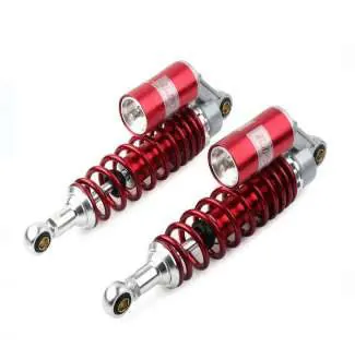 AMORTIGUADOR DE GAS TRASERO ROJO AZUL NEGRO VERDE MORADO NARANJA SURTIDO (320MM)
