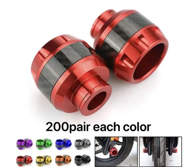 TAPON DE EJE (MORADO,VERDE,AZUL,GRIS,ROJO,AM ARILLO,NARANJA,NEGRO)