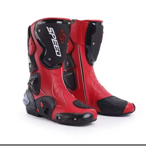 botas speed rojas