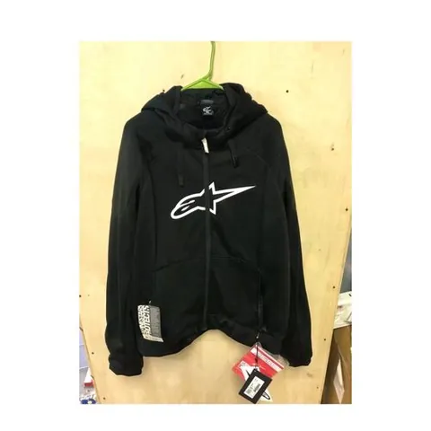 Hoddie alpinestars logo blanco