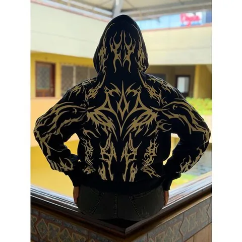 Hoddie Racingo Co444 reflectiva
