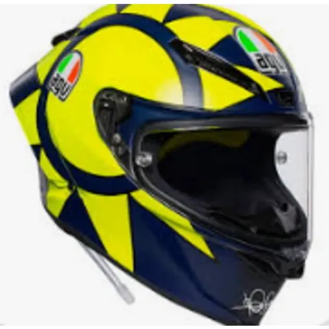 AGV SOLELUNA AZUL CON VERDE